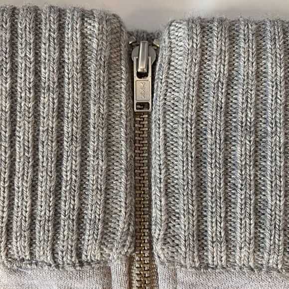 Susana Monaco Zipped Gray Mini Skirt - Picture 6 of 7